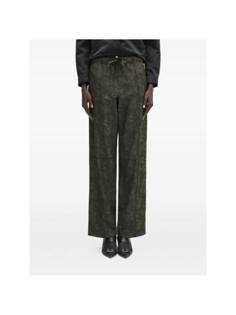 WALES BONNER floral-print trousers