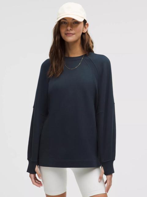 lululemon Scuba Oversized Long Crewneck