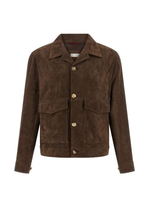 Brunello Cucinelli suede jacket