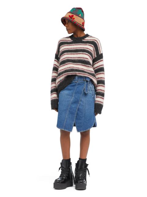 Alanui Grunge Stripes Sweater