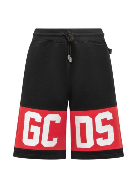 GCDS logo sweat shorts