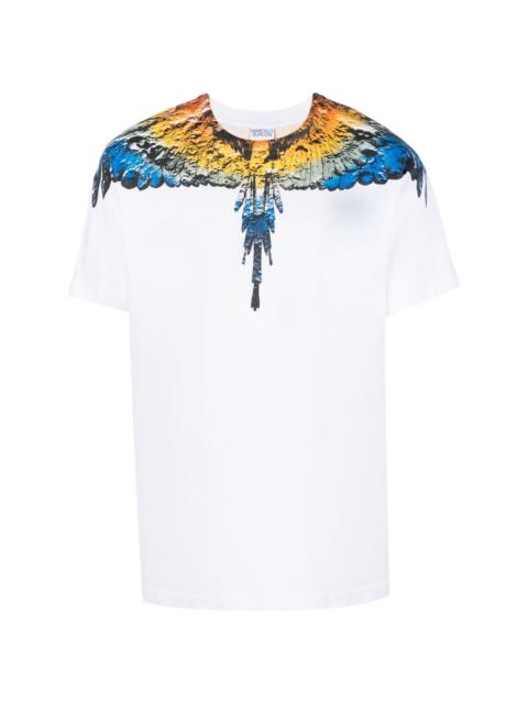 Lunar Wings cotton T-shirt