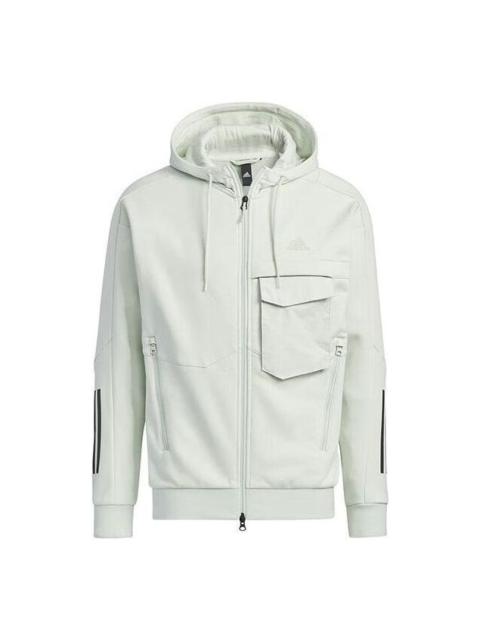 adidas Tech Warm Knit Jacket 'Grey' HN9032
