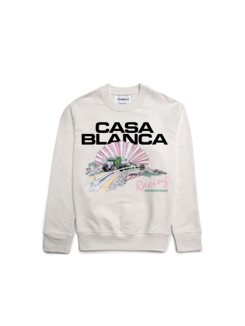 CASABLANCA Off White Racing Shell Sweatshirt