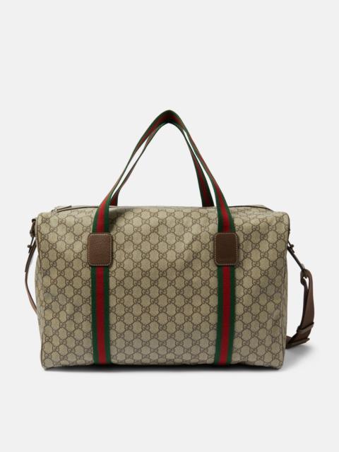 GUCCI GG Supreme Large canvas duffle bag
