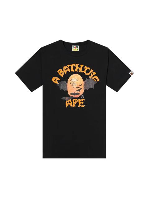 BAPE A Bathing Ape Halloween College Tee 'Black'