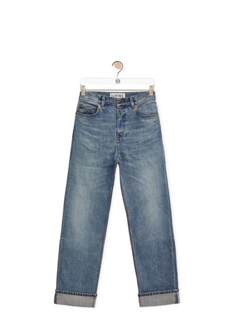 Loewe Straight leg jeans in denim