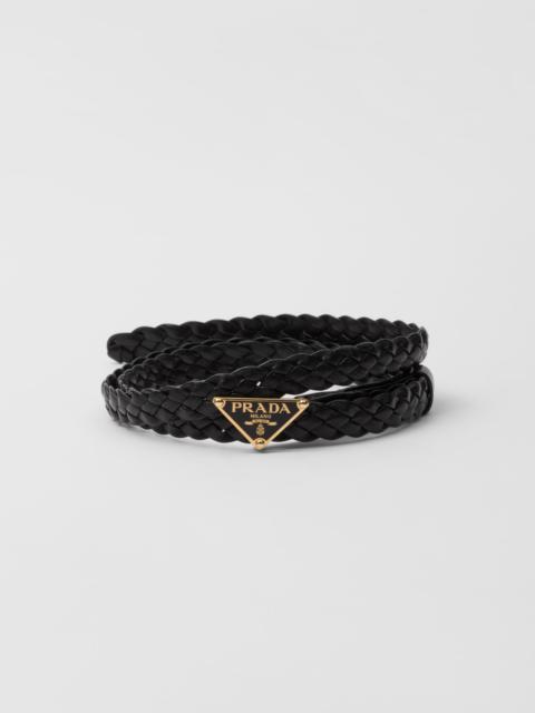 Prada Nappa leather belt