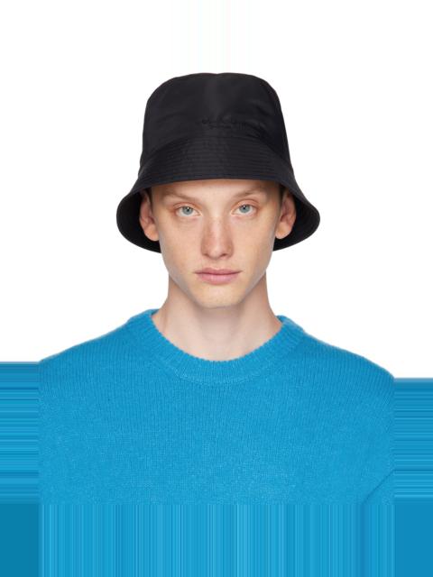 Wooyoungmi Black Nylon Bucket Hat