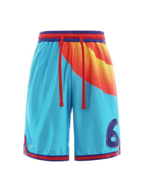 Nike Nike x Space Jam Lebron James Basketball Shorts Asia Sizing 'Blue' DJ3870-434