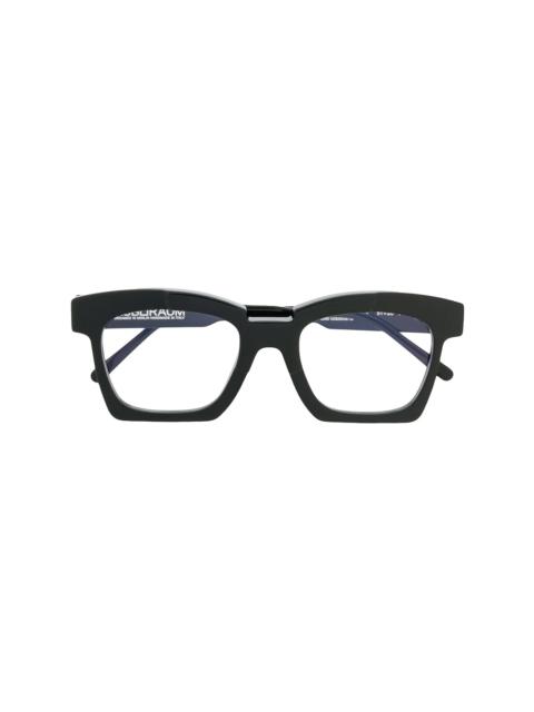 Kuboraum square-frame acetate eyeglasses
