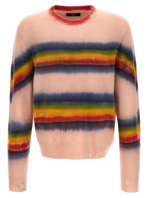 Rainbow Tie Dye Sweater, Cardigans Multicolor