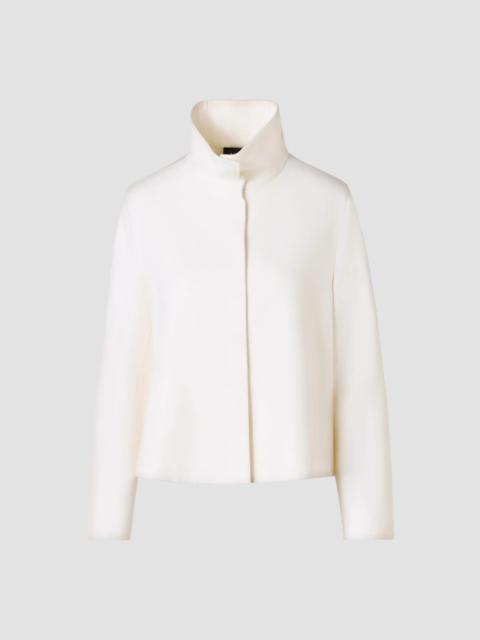 AKRIS Women's Castro Cashmere Jacket - Ecru