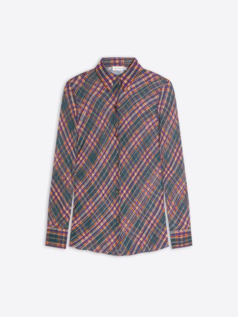Dries Van Noten FITTED LUREX SHIRT