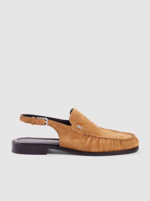 Sandro SUEDE LOAFERS