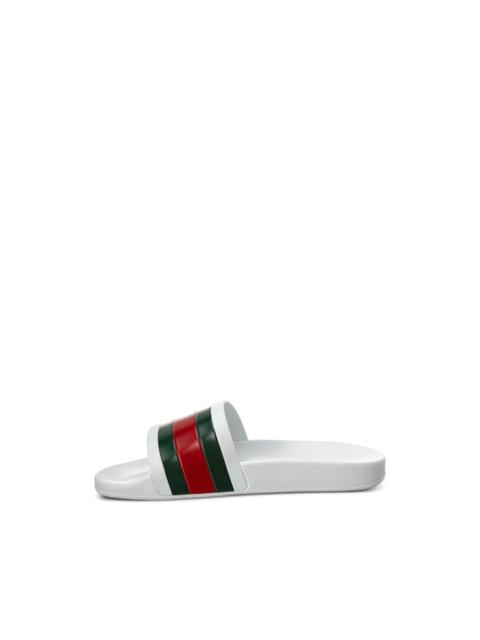 GUCCI Pursuit Web-stripe slides
