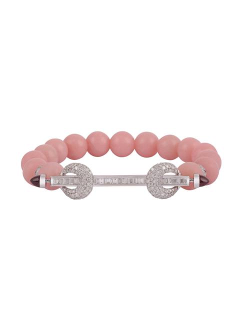 ANANYA Pink Opal Diamond Chakra Bracelet
