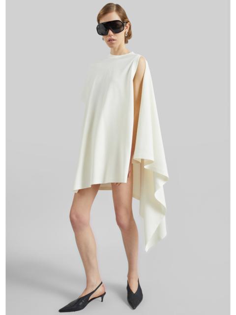 COPERNI Coperni Zero Waste Draped Mini Dress - White