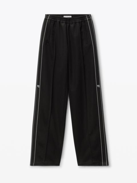 Alexander Wang Logo Track Pant in Pique
