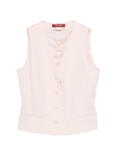 Max Mara Mstmadia button V-neck jacket