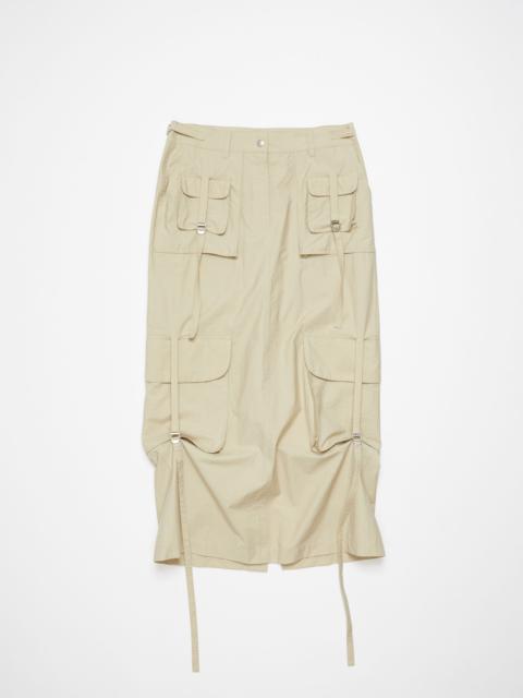 Cargo skirt - Beige