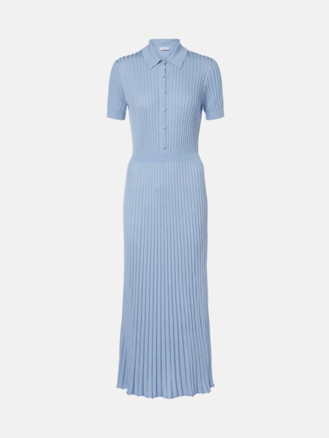 GABRIELA HEARST Amor ribbed-knit silk and cashmere maxi dress