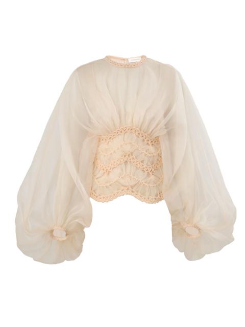 Zimmermann ILLUMINATE MACRAME BODICE