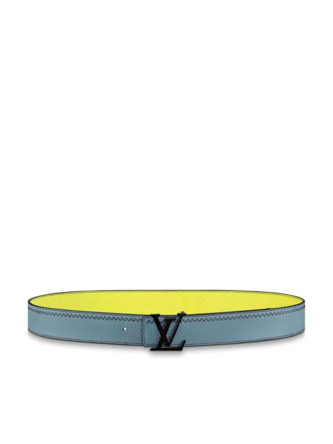 Louis Vuitton LV Initials Colour Blocks 40MM Reversible Belt