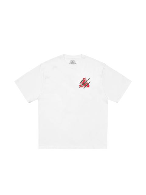 PALACE RIPPED TRI T-SHIRT WHITE