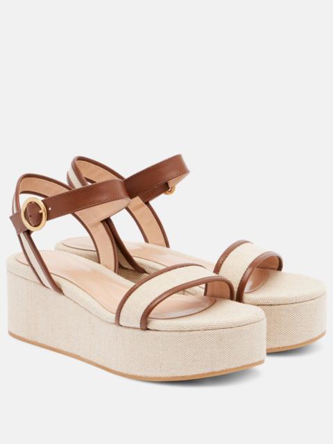 Gianvito Rossi Leather sandals