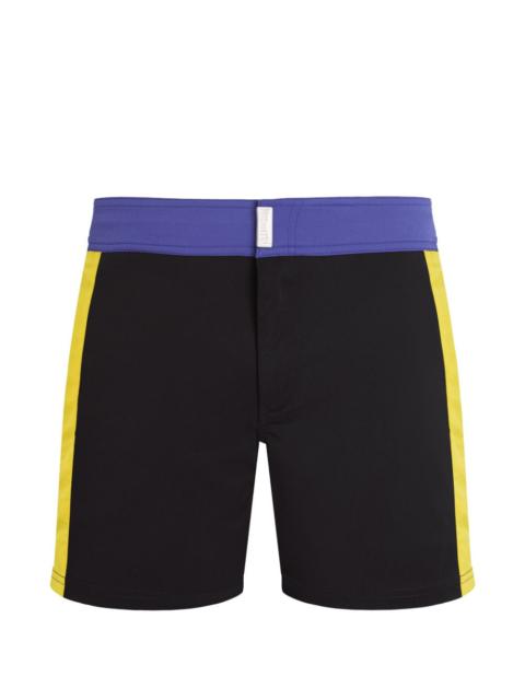 Vilebrequin colour block stretch swim shorts
