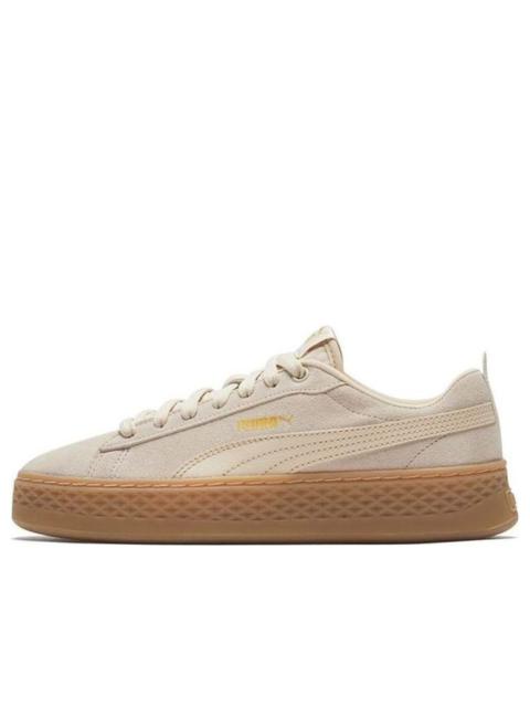 (WMNS) PUMA SMASH PLATFORM SD 'Light Khaki ' 366488-16