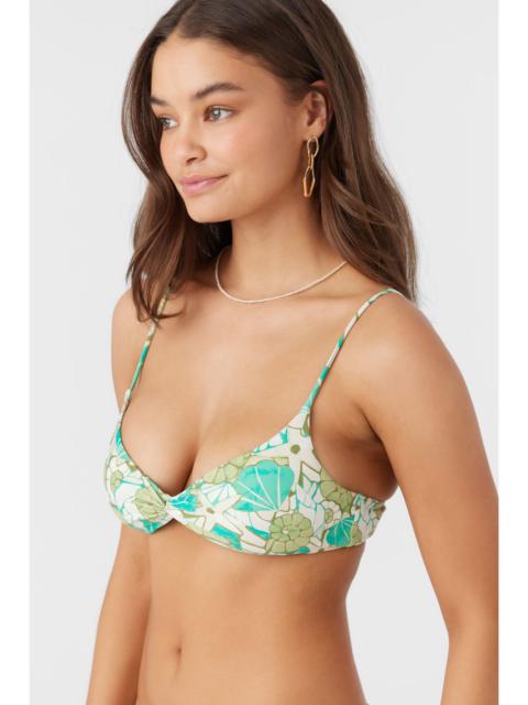 O'Neill Shell Abstract Malibu Bralette Top
