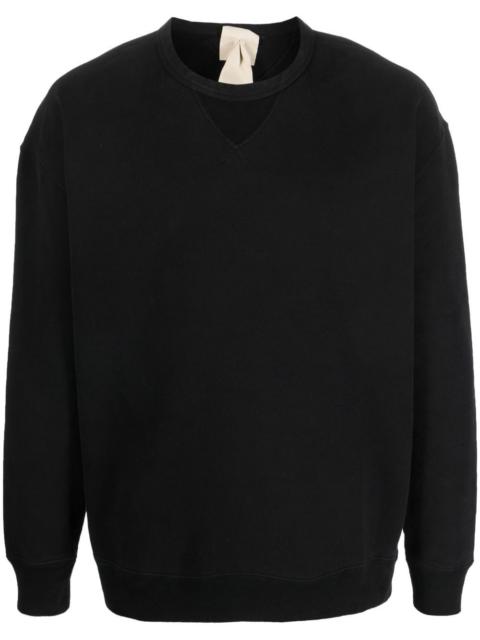 Ten C logo-patch crewneck sweatshirt