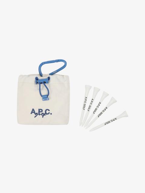 A.P.C. GOLF BALL POUCH A.P.C.