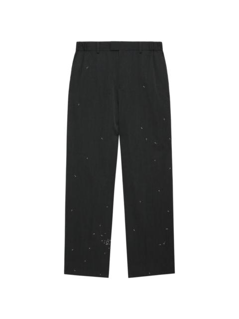 UNDERCOVER embroidered trousers