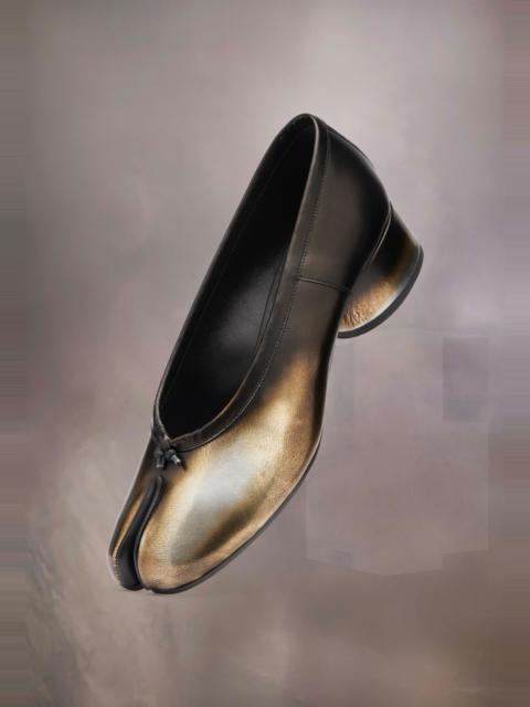 Maison Margiela Tabi Metallic New Ballerinas