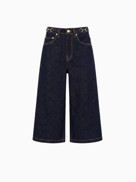 ULLA JOHNSON The Rowan Denim Culotte