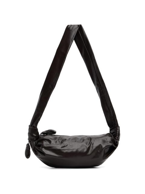 Lemaire Brown Small Soft Croissant Bag