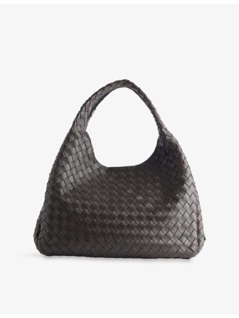 Bottega Veneta Campana Large Leather Shoulder Bag