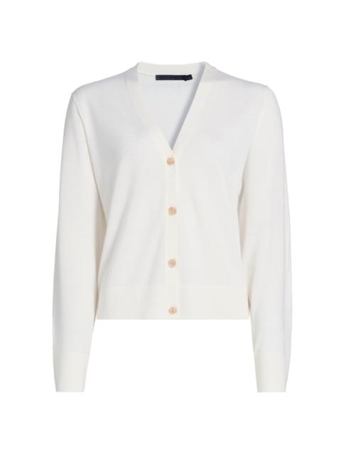 Jenni Kayne Women's Mira Merino Wool Cardigan - Ivory