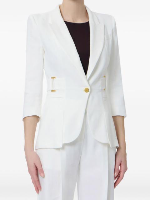 ELISABETTA FRANCHI button-fastening blazer