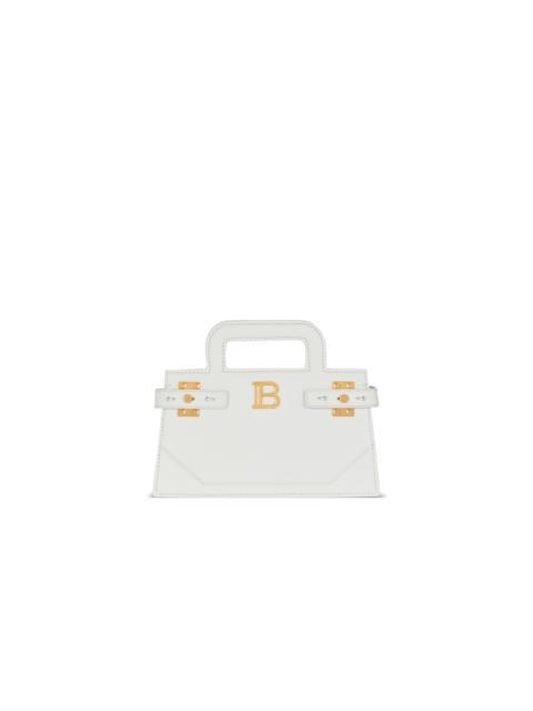 Balmain Small B-Buzz Top Handle bag in grained leather