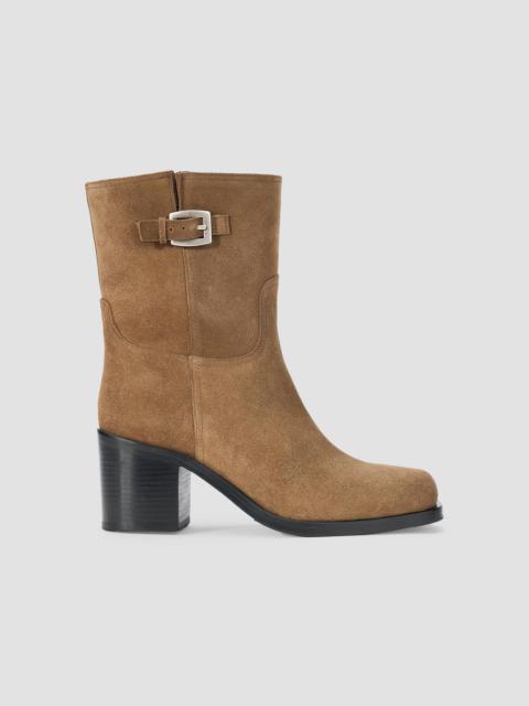STAUD Women's Brooklyn 75MM Suede Ankle Boots - Husk