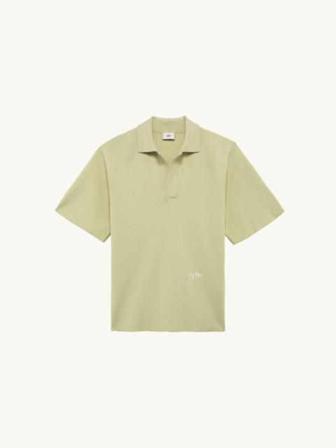 AUTRY UNISEX SHORT SLEEVE KNIT POLO