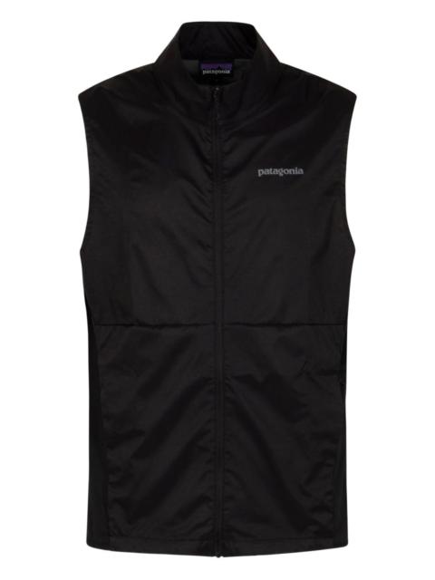Patagonia zip-front logo vest