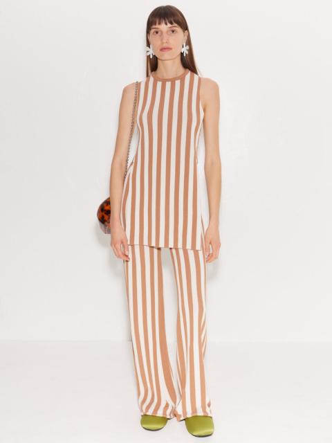 SIMONMILLER Knits By Jabber Pant in Tan Stripe
