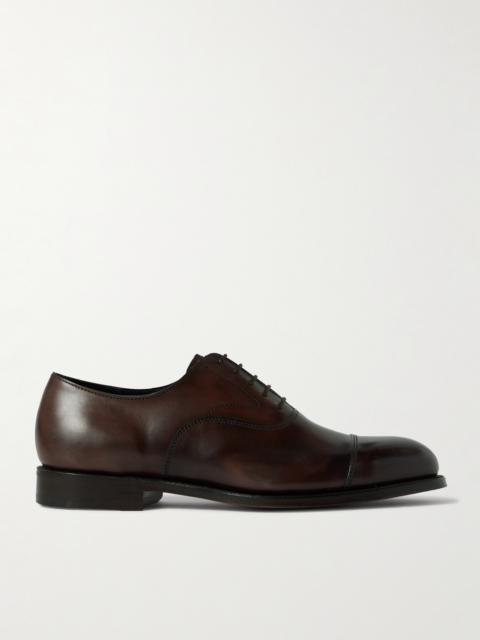 Grenson Cambridge Handpainted Leather Oxford Shoes