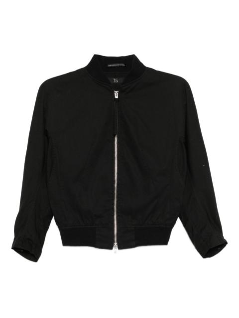 Y's twill bomber jacket