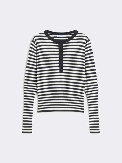 Slim-fit cashmere sweater - IVORY